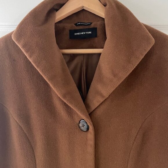 Jones of New York Wool Blend Car Coat - Picture 2 of 4